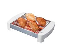 Jata TT587 Tostador Horizontal Laterales de Acero Inoxidable con 2 Barras de Cuarzo Gran Superficie Bandeja Recogemigas Extraíble 400 W