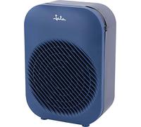 JATA TV55A - Calefactor Eléctrico con Termostato Ajustable. 2000 W. 2 Potencias de Calor y Ventilador. Calentamiento Rápido. Antivuelco. Protección Sobrecalentamiento. Color Azul