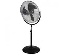 Jata Ventilador de Pie Industrial 120W Negro