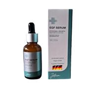 JATEEM Serum EGF de 30 ml para reparación de acné, cicatrices quirúrgicas, arrugas, quemaduras y manchas oscuras, vegano y orgánico, concentrado de microneedling lifting
