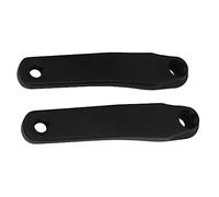 Jauarta Juego de 2 bielas de aleación de Aluminio de 170 mm Mini ISIS para Bicicleta eléctrica, bielas de Motor Medio, Piezas Esenciales para