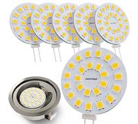 JAUHOFOGEI Bombilla LED G4 12V ac/dc Luz Natural 2W sustituir Halógena G4 20W JC - Bombilla Campana Extractora G 4 - Bombillas Lámpara para Foco - Pack de 6 Unidades
