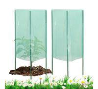 Jaula aislante para plantas de invierno | Soporte de barrera de plántulas de invierno para jardín, patio al aire libre, camino, granja, patio, flores, frutas, fresas