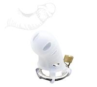 Jaula Blanca a Prueba de Fugas con diseño Calado