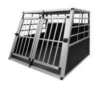 Jaula Coche para Mascotas - Puertas Dobles Grandes