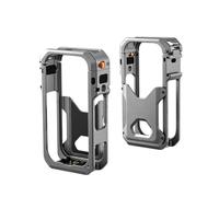 Jaula de aluminio para cámara Insta360 X6, ligera con disipador de calor de grafeno, acceso a la batería, tipo C, soporte magnético de carga de 1/4 rosca