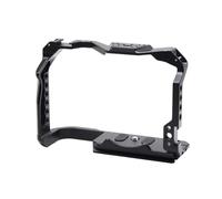 Jaula de aluminio para cámaras DSLR con agujeros roscados de 1/4 3/8 para refrigeración y fácil integración de accesorios