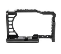 Jaula de Cámara, Aleación de Aluminio, Jaula de Video para Cámara, Extensión de Tiro, Jaula de Tiro, Zapata Fría/Soporte de Montaje de 1/4 Pulg./3/8 pulg., para Sony A7C