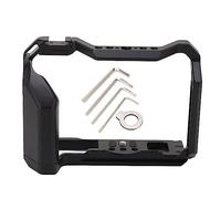 Jaula de Cámara Completa, Plataforma Portátil de Video Estabilizador de Montaje Rápido Aleación de Aluminio con 1 4 3 8 Agujeros Roscados Zapatos Fríos para Fujifilm XT5 con