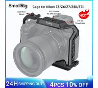 Jaula de cámara completa SmallRig para Nikon Z5/Z6/Z7/Z6II/Z7II, cámara con zapata fría, riel NATO, jaula de plataforma pequeña con destornillador 2926B L Bracket 2947