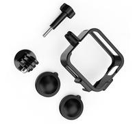 Jaula de cámara multifuncional, accesorios de montaje para grabación MAX2 de 360 grados, punto de montaje ampliable, disipación de calor, jaula de cámara