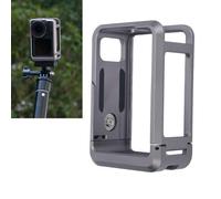 Jaula DE Cámara para Action5 Pro/4/3, Marco DE LA CASA VLOGGING DE Carcasa con Soporte DE Zapato Frío y Orificio DE Rosca DE 1/4 Pulgadas, Plataforma DE Video DE Metal Protectora