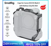 SmallRig Jaula para Canon EOS R5 Mark II con empuÃ±adura de baterÃa BG-R20