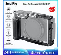 SMALLRIG Cage para Panasonic LUMIX S9, Jaula con Placa de Liberación Rápida para Arca-Swiss y Soporte de Zapata Fría para Micrófono y Luz, con Orificios Roscados de 1/4"-20-4515