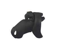 Jaula De Castidad De Silicona Para Hombre,Con 5 Anillos Para El Pene,Juguete Sexual Para Hombres Mariquitas,Femboy,Bdsm,Gay,Talla S