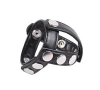 Jaula de castidad for pene, BDSM, anillo for pene, ataduras de esclavos, anillo de cuero for pene, extensor de testículos, juguetes sexuales for hombres, herramientas eróticas(AT-080-Style3)