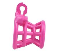 Jaula De Castidad Invertida Pequeña De Metal Para Hombre Con 4 Anillos Para Cinturón De Fidelidad. Feminización Negativa. Juguete Sexual De Castidad Invertida. Dispositivo De Bondage Bdsm Para Pen