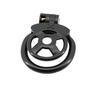 Jaula De Castidad Sissy Para Hombre Con 4 Anillos De Diferentes Tamaños, Dispositivo De Castidad Masculino Pequeño Y Plano De Plástico Abs, Jaula De Bloqueo Para Pene, Juguetes Sexuales Para Hombr