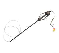 Jaula de cebo y ganchos para pesca de carpas para técnicas de pesca efectivas (6#)