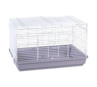 Jaula de chinchilla, hogar de jerbos portátil, hábitat de animales pequeños, diseño ventilado para un mejor flujo de aire, parte inferior desmontable para una fácil limpieza, ideal para chinchillas