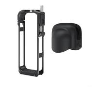 Jaula de conejo de aluminio ligera para Insta360 X5, diseño de marco protector fuerte