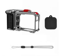 Jaula de conejo de metal para Insta360 Ace Pro1/2/Ace - Accesorios de extensión de cámara de acción con mango ergonómico, kit de fotografía callejera