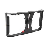 Jaula de Conejo Portátil para Equipos de Filmación de Teléfonos Estabilizador Interfaz de Zapata Fría Ajustable Cojinete de Carga Fuerte para Video para Filmación