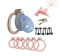 Jaula de ejercicio ligera para hombre con transpirables-eshlZ78，B:Azul：S | Accesorio de moda con 6 mosquetones activos