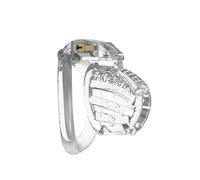 Jaula de Ejercicio para Hombre 4 Anillas Ajustable Anillas de Fitness Transparentes (S)