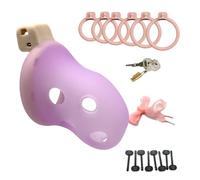 Jaula de ejercicio portátil y ligera para hombre Accesorio-eshlZ78，A:Morado：L