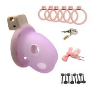 Jaula de ejercicio portátil y ligera para hombre Accesorio-eshlZ78，A:Morado：S