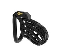 Jaula de ejercicios ajustable de 4 anillas para hombre, negra (L)