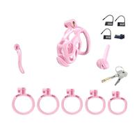 Jaula de Entrenamiento Ajustable de 5 Aros para Hombres, Color Rosa, para Gimnasio y Ejercicio,D1P