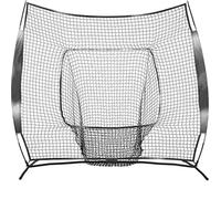 Jaula de Entrenamiento portátil for práctica sóftbol, bateo, Lanzamiento y bateo, Red béisbol 2,13 m x