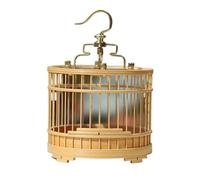 Jaula de grillo para Reptiles La Jaula for Saltamontes Tipo Tubo Recto pequeño se Puede Colgar for facilitar su Transporte(Primary Color)