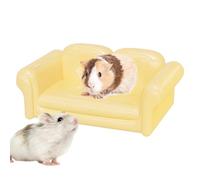 Jaula de hámster para sofá decorativo para animales - Sofá portátil elegante para hámster, para razas grandes, como ardillas chinchillas y jerbos del desierto, utilidad multiuso al aire libre e