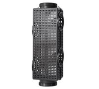 Jaula De - Herramienta De Trampa PP | Trampa Rectangular para Anguilas Y De 18,9 Pulgadas con 6 Orificios Bigotes Invertidos Gran Capacidad Camarones, Pescado Y