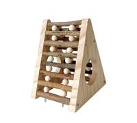 Jaula de madera para mascotas pequeñas, juguete multinivel, jaula de hámster, accesorio para mascotas pequeñas activas, casa de hámster