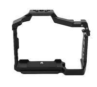 Jaula de Marco de Cámara, Orificio de Tornillo de 1/4 Pulgadas Diseño Hueco Interfaz de Zapata Fría Material de Aleación de Aluminio, Estuche de Marco Protector para Cámara S5 II