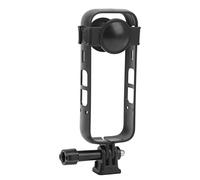Jaula de Marco para Insta360 X3, Jaula de Extensión de Marco Protector de Cámara con Tapa de Lente para Insta360 X3