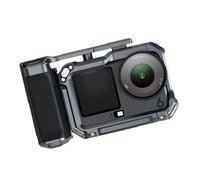 Jaula de metal para Action 6 mangos, perfecta para creación de contenido de video y uso de aventura, jaula de cámara de acción