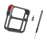 Jaula de metal universal para conejos para dispositivos, mejora la estabilidad, punto de montaje, solución de transporte, jaula de cámara de aleación de aluminio