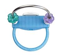 Jaula de pájaros con forma arqueada, juguete de ejercicio con flores masticables de color brillante para mascotas, loros, entretenimiento, posadera, soporte para enriquecimiento de pájaros