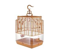 Jaula de pájaros Jaula Colgante for pájaros, Jaula Universal Grande for Loros antidispersión, tordo, casa, Villa, Jaula for pájaros de cría Jaulas para Animales