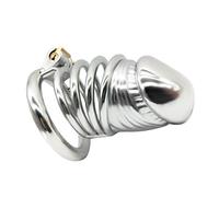 Jaula De Pene Para Hombres Castidad - Jaula De Castidad Para Esclavos Y Castidad Con Cinturón De Castidad De Bloqueo,50mm