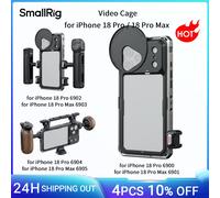 Kit de jaula con doble asa de SmallRig para iPhone 18 Pro / Pro Max, con asa giratoria de control inteligente para la placa trasera del filtro SR-MicroSlide de 67 mm. 6902 18 Pro