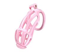 Jaula de Resistencia Masculina Rosa con 5 Anillas (Anillas Curvas)-A2P