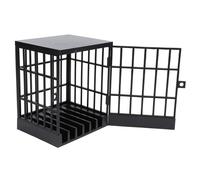 Jaula de Teléfonos Móviles para Uso Versátil y Encuadernación de Familia Mejorada para Mejores Hábitos de Tiempo de Pantalla y Tiempo de Calidad Plástico de 4 -Mesh Panel 1 Panel Superior 1 Botón 2
