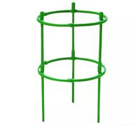 Jaula de tomate verde ABS para macetas, enrejado de soporte ajustable para plantas para enredaderas y flores trepadoras, estaca de jardín resistente para tomates pequeños, 20 cm (1 unidad)