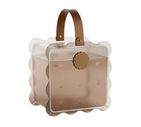 Jaula de transporte para transportadores de mascotas pequeñas con fundas ventilables, caja de transporte para mascotas pequeñas para viajes cortos